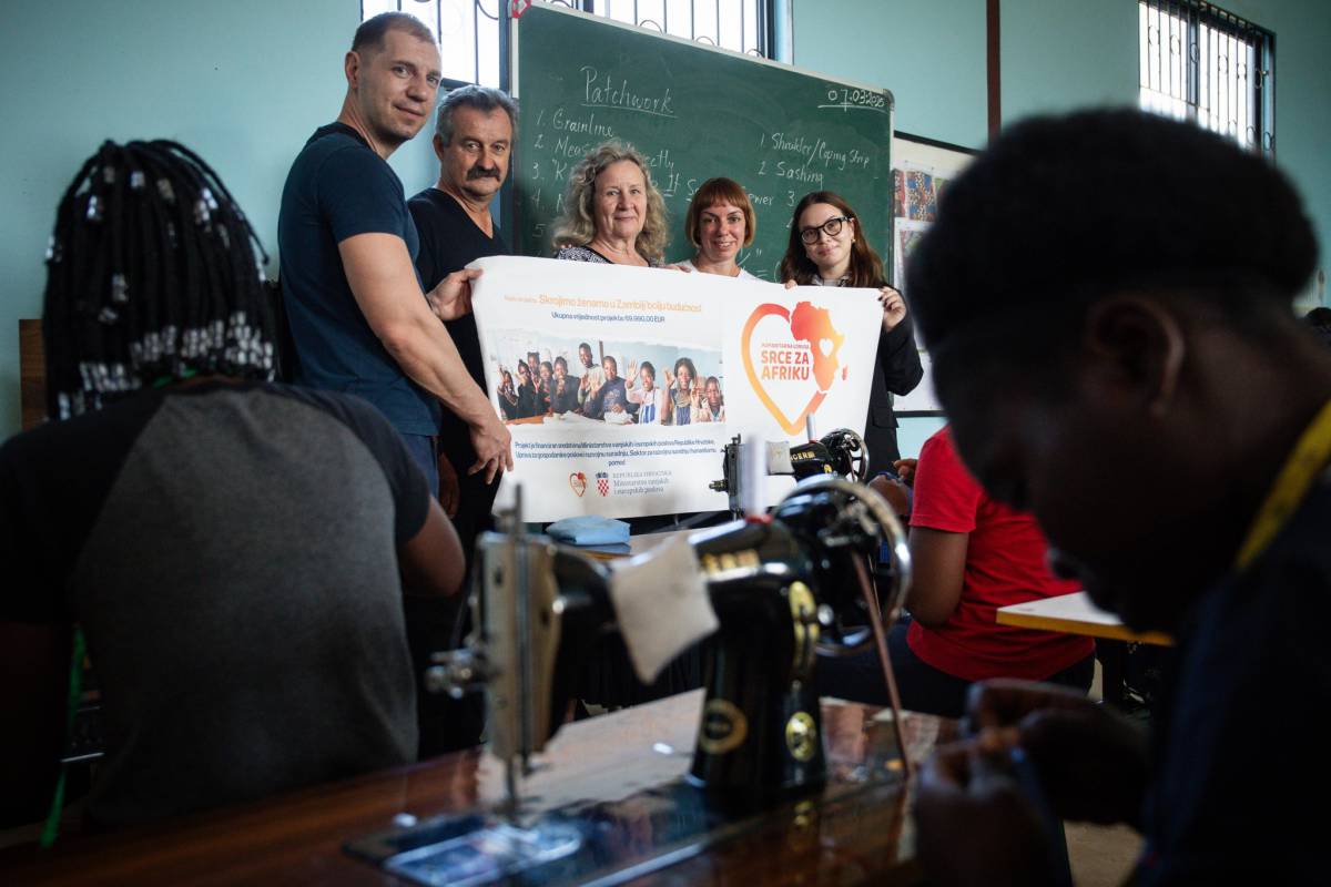 Predstavnici Ministarstva vanjskih i europskih poslova RH u posjetu misiji u Mwakapanduli