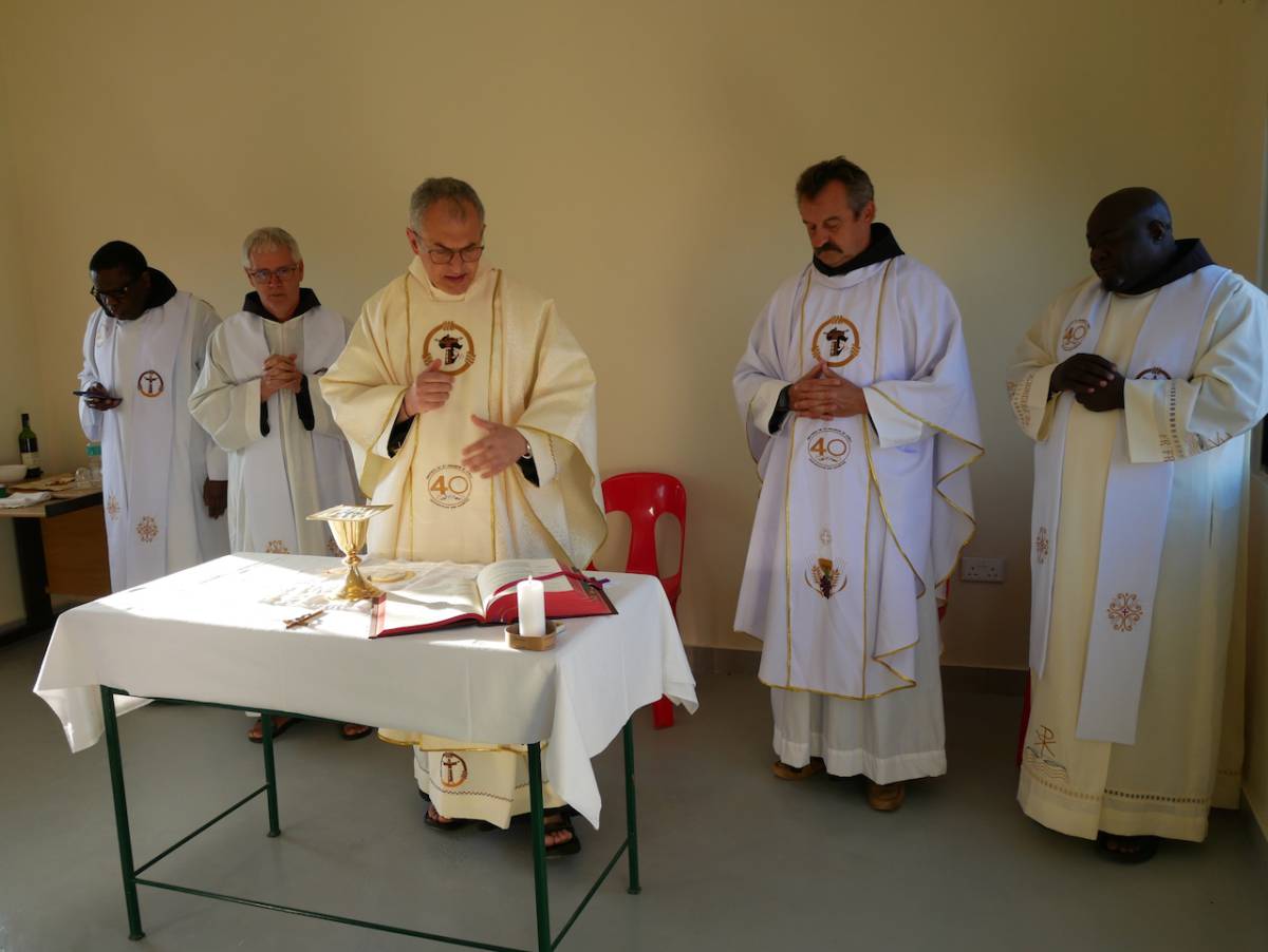 Fra Massimo Fusarelli blagoslovio samostan sv. Franje u Mwakapanduli