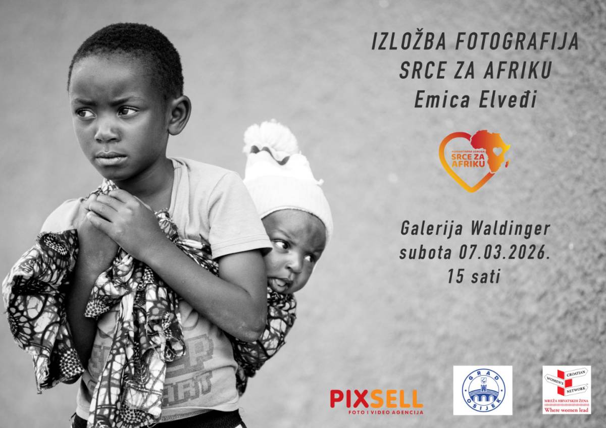 Poziv na otvorenje izložbe „Srce za Afriku“ Emice Elveđi