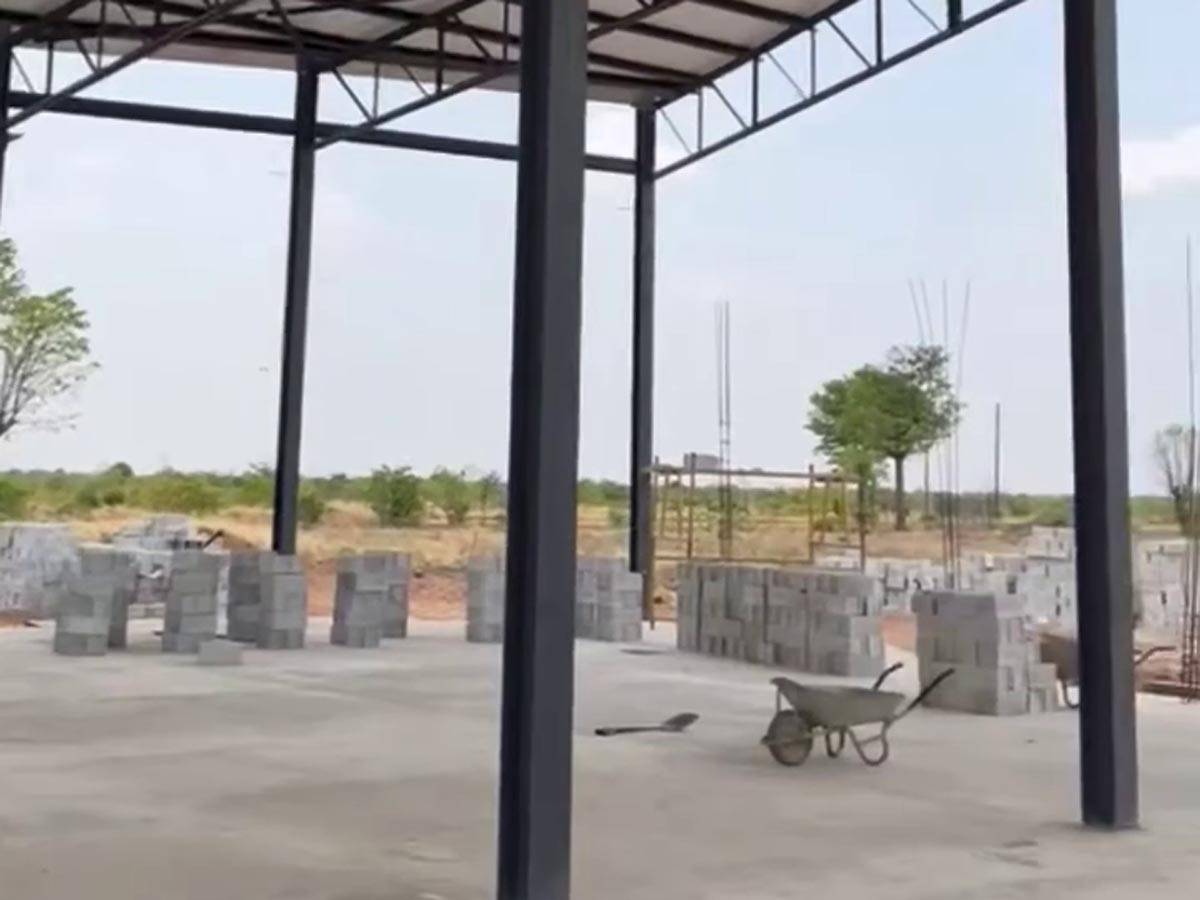 Počeli smo sa gradnjom zidova crkve