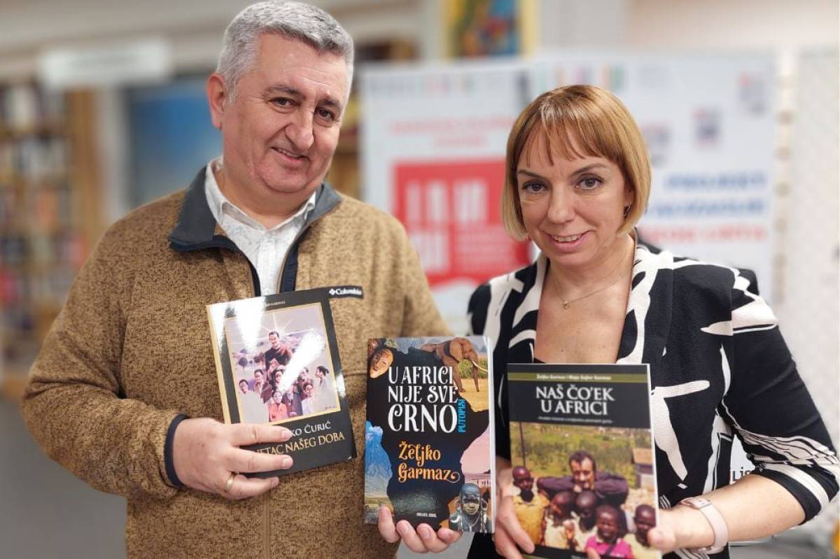 Željko Garmaz i Maja Sajler Garmaz, novinari i pisci